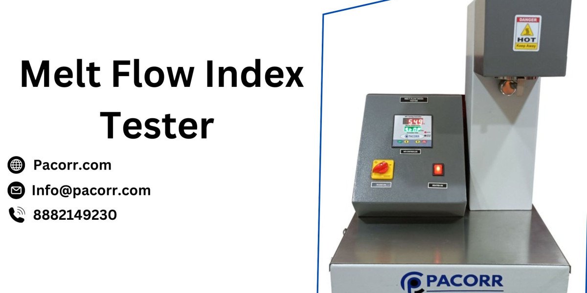 Ensuring Quality in Plastic Manufacturing with Pacorr's Melt Flow Index Tester